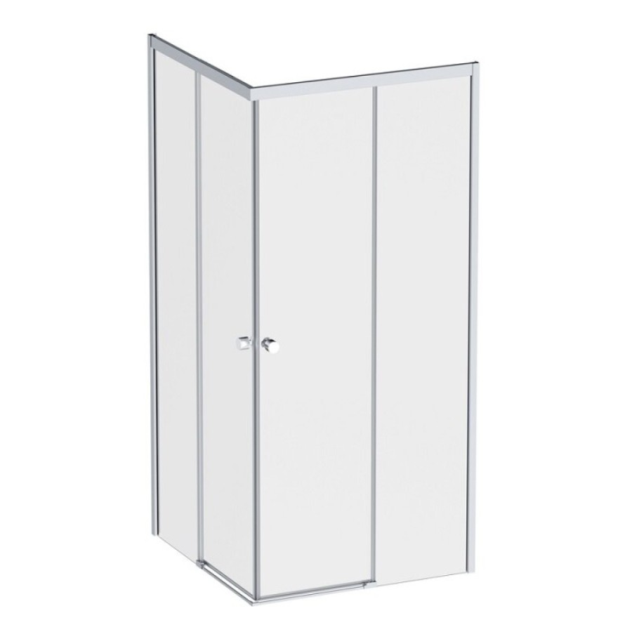 Душевой уголок Am.Pm X-joy W94G-403-9090-MT1K, 90 x 90 см, стекло прозрачное, профиль хром матовый
