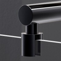 Душевая перегородка Am.Pm X-Joy W94UWI-100-F1-MTE, 100 см, со свободным входом, стекло прозрачное, фурнитура хром матовый