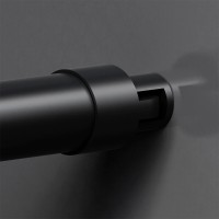 Душевая перегородка Am.Pm X-Joy W94UWI-80-F1-BTE, 80 см, со свободным входом, стекло прозрачное, профиль черный