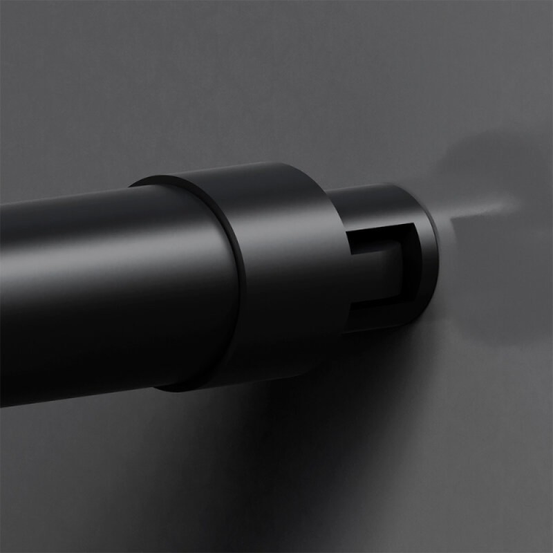 Душевая перегородка Am.Pm X-Joy W94UWI-80-F1-BTE, 80 см, со свободным входом, стекло прозрачное, профиль черный