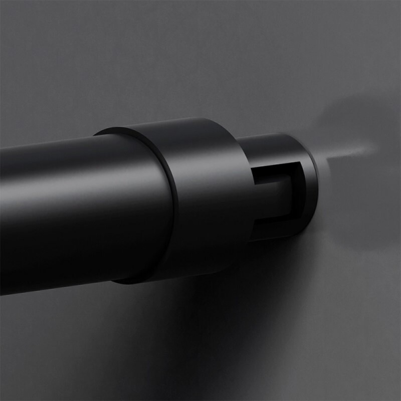 Душевая перегородка Am.Pm X-Joy W94UWI-90-F1-BTE, 90 см, со свободным входом, стекло прозрачное, фурнитура черная