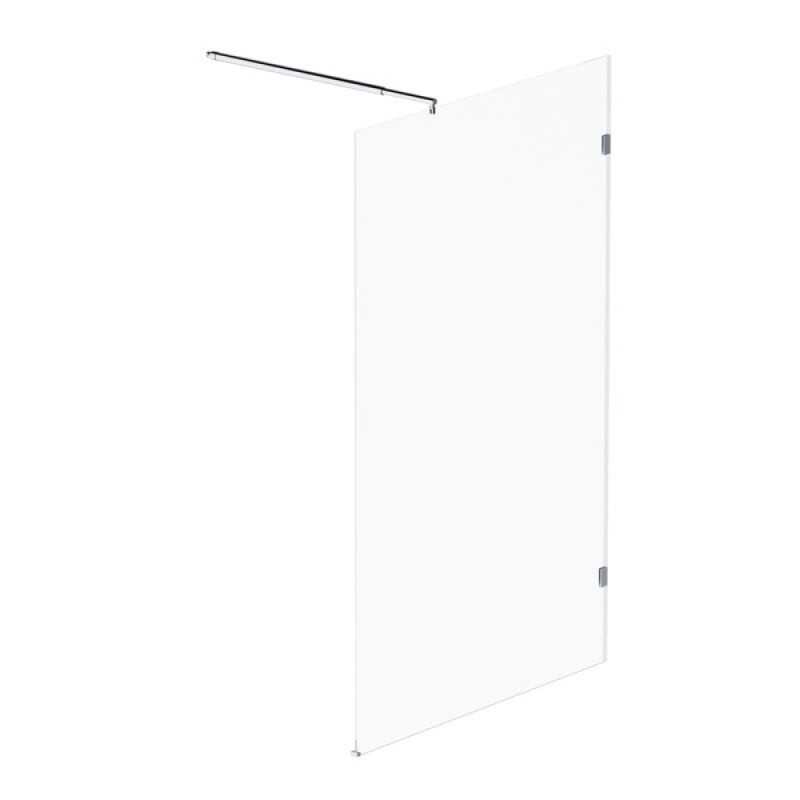 Душевая перегородка Am.Pm X-Joy W94WI-120-F1-MTE, 120 см, со свободным входом, стекло прозрачное, фурнитура хром матовый