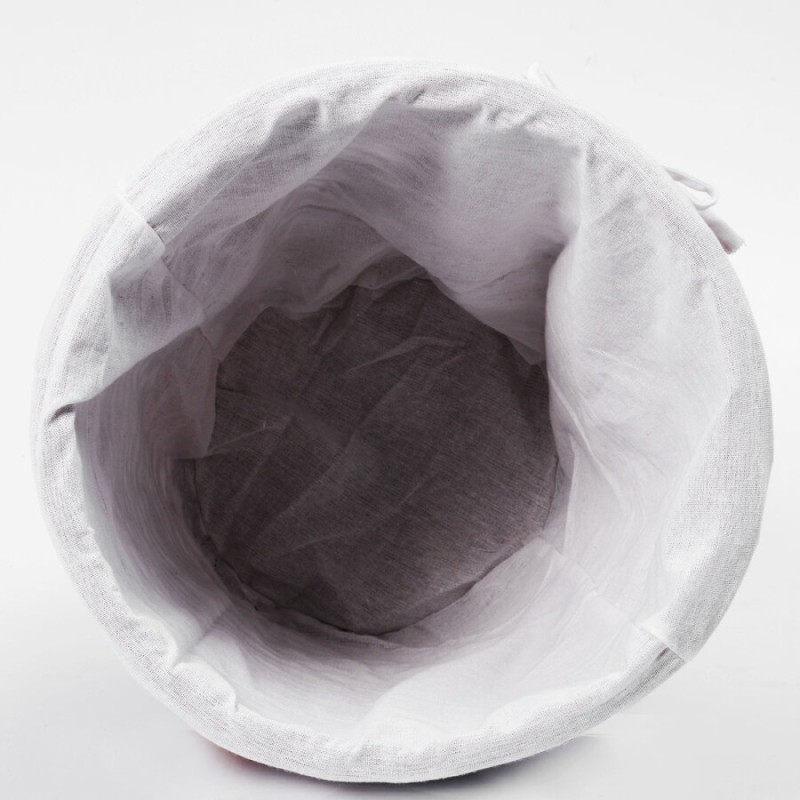 Корзина для белья WasserKraft Leine WB-350-L, большая, с крышкой, светло-коричневый
