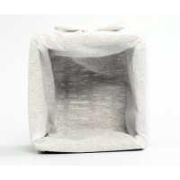 Набор плетеных корзин WasserKraft WB-440 Set для белья, светло-коричневый/белый