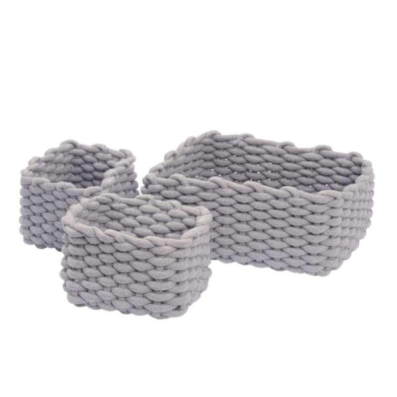 Набор корзин WasserKraft Mindel, WB-850 Set, серый