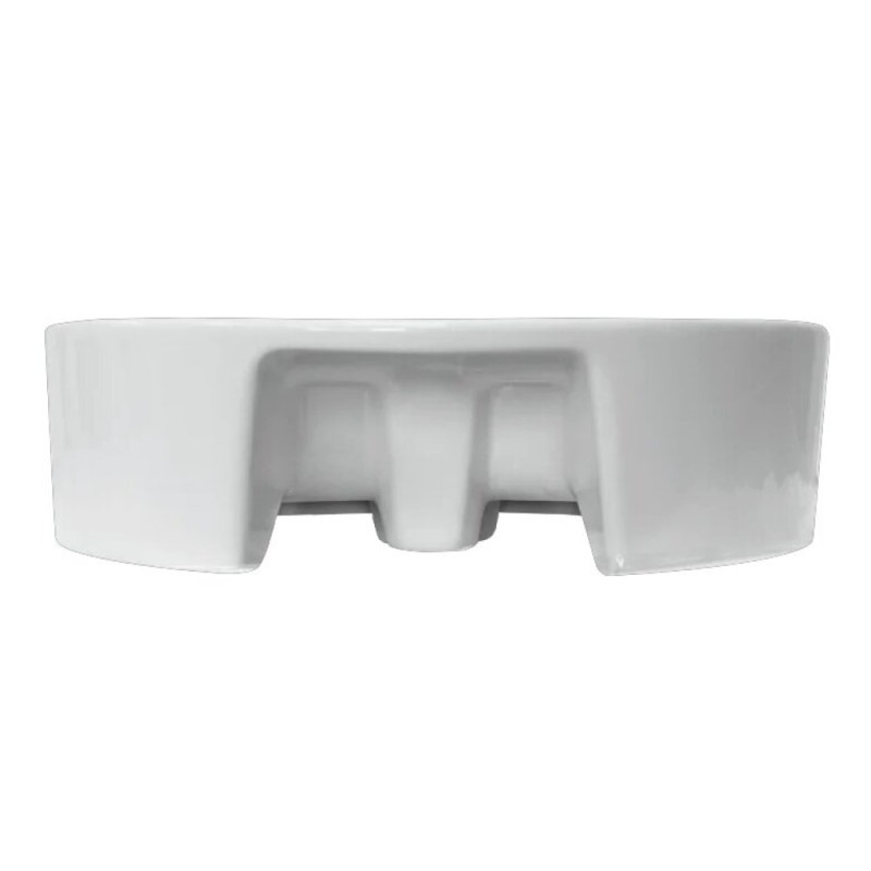 Раковина Aqwella Sanita Luxe Best Shelf 43 см накладная, белый, WB.CT/Best/43-C.Shelf/WHT
