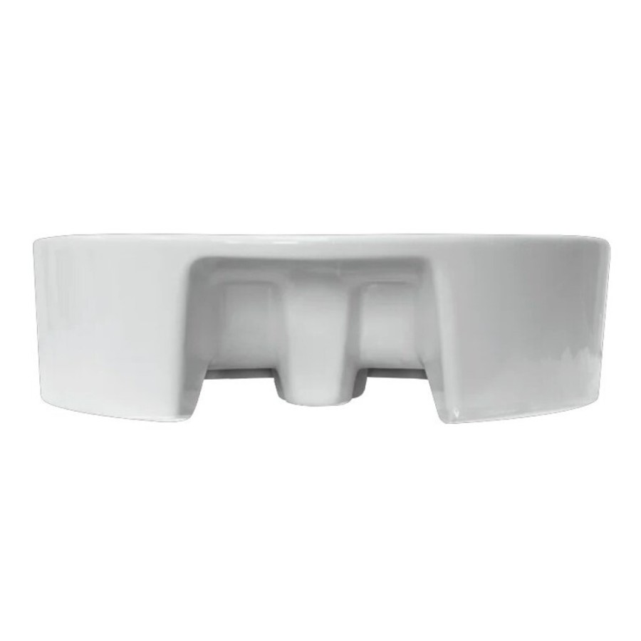 Раковина Aqwella Sanita Luxe Best Shelf 43 см накладная, белый, WB.CT/Best/43-C.Shelf/WHT