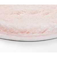 Коврик WasserKraft Wern Wern BM-2553 Powder pink, напольный, цвет - светло-розовый, 90 х 55 см