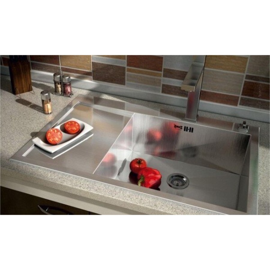 Мойка Zorg Inox X-7851-R, чаша справа