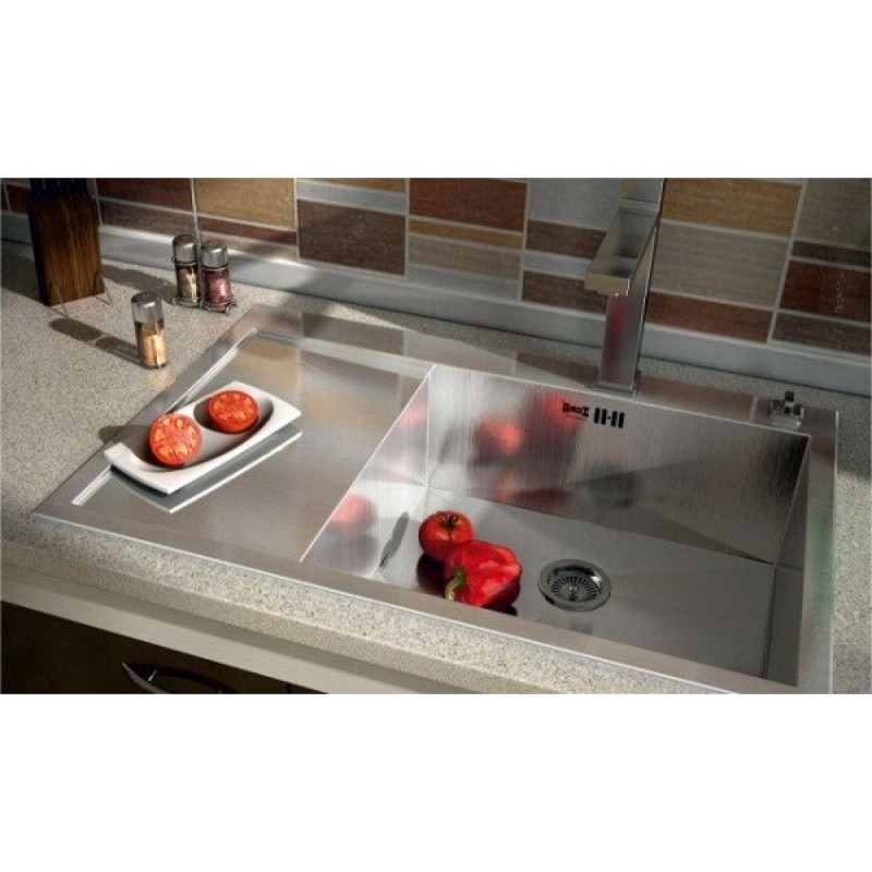 Мойка Zorg Inox X-7851-R, чаша справа