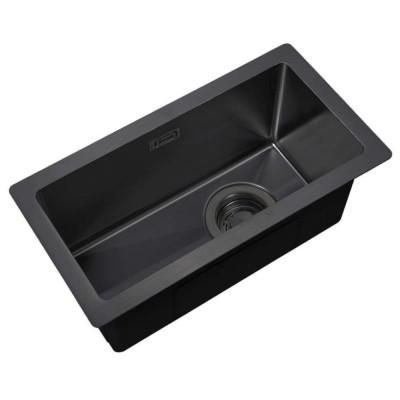 Кухонная мойка Zorg Light ZL R 230440 Grafit, 23 х 44 см, графит