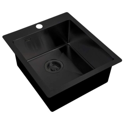Мойка Zorg Light ZL R 450510 Grafit, 45 х 51 см, графит
