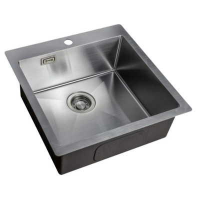 Мойка Zorg Light ZL R 510510, 51 х 51 см, брашированная матовая нержавеющая сталь