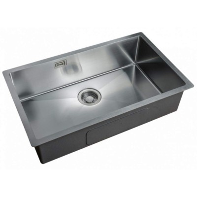 Мойка Zorg Light ZL R 740440, 74 х 44 см, брашированная матовая нержавеющая сталь