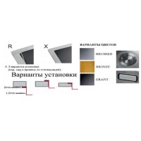 Мойка Zorg Light ZL R 510510, 51 х 51 см, брашированная матовая нержавеющая сталь