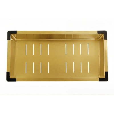 Поддон для моек Zorg Master ZM 03 BRONZEPVD BRONZE, 41 х 22 см, бронза