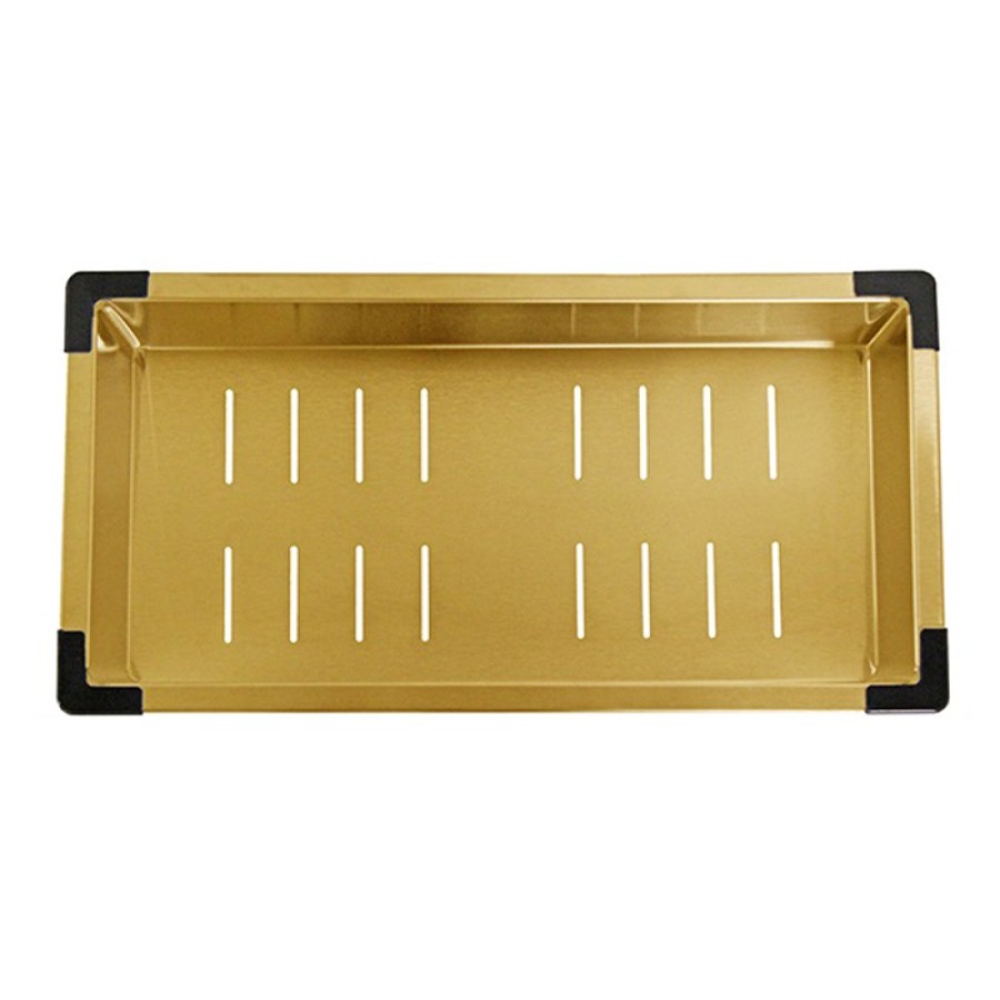 Поддон для моек Zorg Master ZM 03 BRONZEPVD BRONZE, 41 х 22 см, бронза