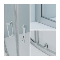 Душевое ограждение Iddis Zodiac ZOD6CR8i23 100 x 80 x 195 см стекло прозрачное, хром