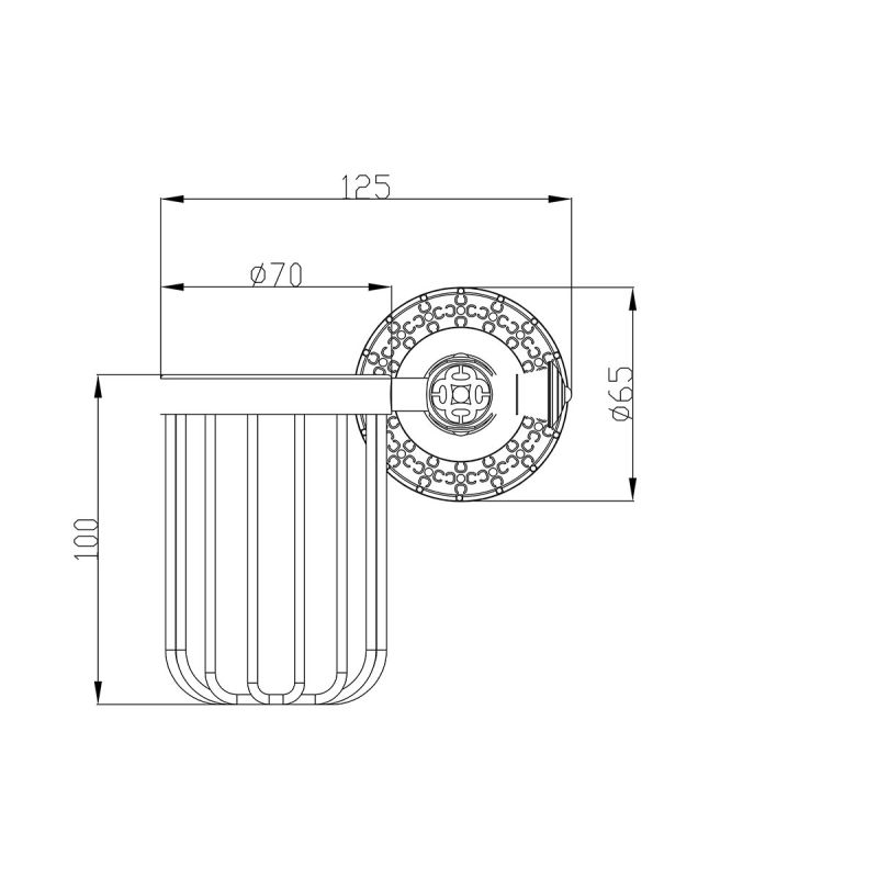 Держатель освежителя воздуха ZorG SL AZR 19 SL Серебро