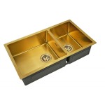 Кухонная мойка ZorG PVD Bronze SZR-78-2-44 BRONZE Бр...