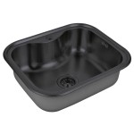 Кухонная мойка ZorG PVD Grafit 58 SZR 5848 GRAFIT Гр...
