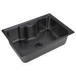 Кухонная мойка ZorG PVD Grafit 65 SZR 6545 GRAFIT Гр...