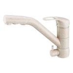 Смеситель ZorG Clean Water ZR 400 KF-12 КВАРЦ для ку...