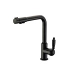 Смеситель ZorG Sanitary ZR 320 YF-33 ЧЕРНЫЙМЕТАЛЛ дл...