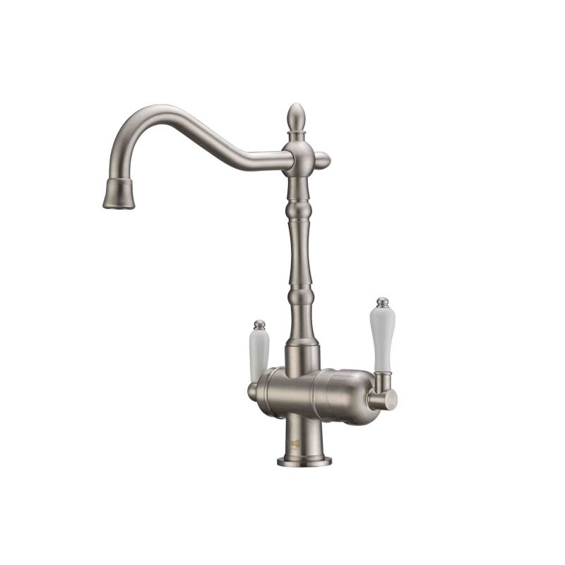 Смеситель ZorG Clean Water ZR 326 YF NICKEL для кухонной мойки, никель Смеситель ZorG Clean Water ZR 326 YF NICKEL для кухонной мойки, никель