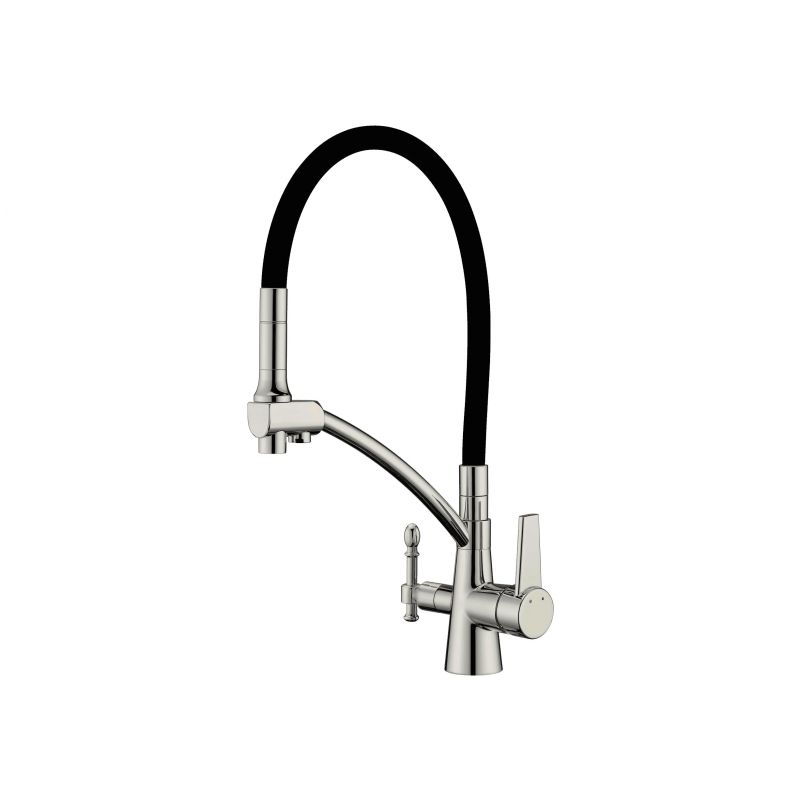 Смеситель ZorG Sanitary ZR 338-6 YF SATIN для кухонной мойки, сталь Смеситель ZorG Sanitary ZR 338-6 YF SATIN для кухонной мойки, сталь