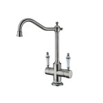 Смеситель ZorG Sanitary ZR 344 YF STEEL для кухонной...