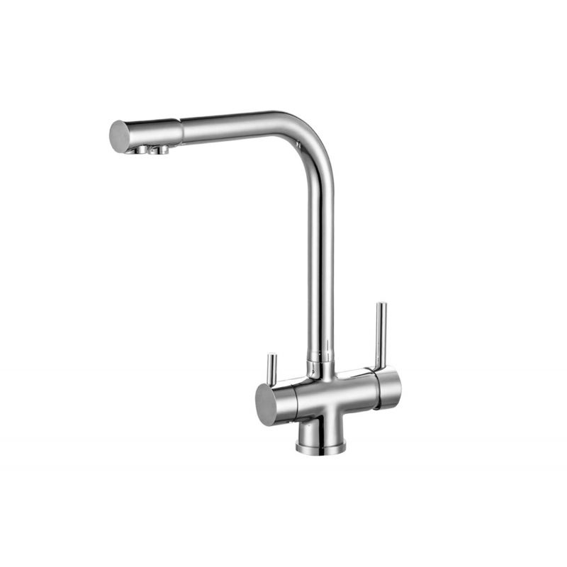 Смеситель ZorG Sanitary ZR 348 YF для кухонной мойки, хром Смеситель ZorG Sanitary ZR 348 YF для кухонной мойки, хром