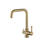 Смеситель Steel Hammer SH 715 BRONZE для кухонной мо...
