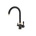 Смеситель Steel Hammer SH 723 BLACK BR для кухонной ...