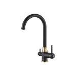 Смеситель Steel Hammer SH 763 BLACK BR для кухонной ...