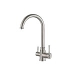 Смеситель Steel Hammer SH 763 INOX для кухонной мойк...