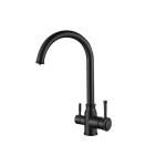 Смеситель Steel Hammer SH 763 INOX GRAFIT PVD для ку...