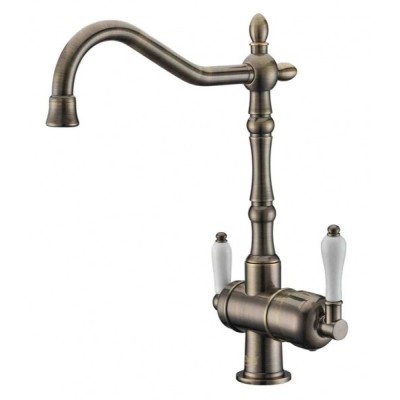 Смеситель Zorg Clean Water ZR 326 YF BR для кухни под фильтр, цвет бронза