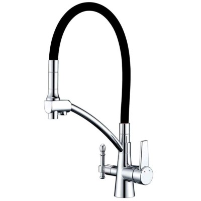 Смеситель Zorg Clean Water ZR 338-6 YF для кухни под фильтр, хром