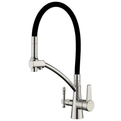 Смеситель Zorg Clean Water ZR 338-6 YF SATIN для кухни под фильтр, сатин