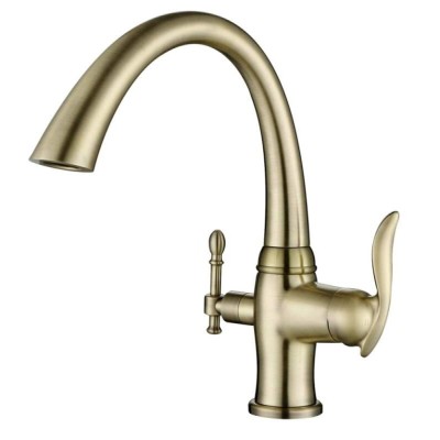 Смеситель Zorg Clean Water ZR 340 YF BR для кухни под фильтр, бронза