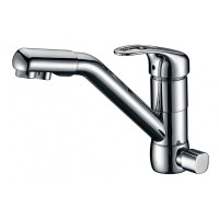 Смеситель Zorg Clean Water ZR 400 KF-12 для кухни под фильтр, цвет хром