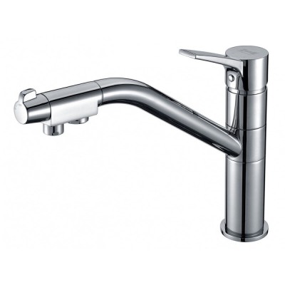 Смеситель Zorg Clean Water ZR 401 KF для кухни под фильтр, цвет хром