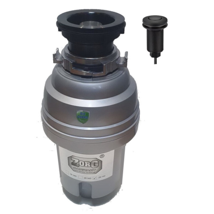 Измельчитель пищевых отходов Zorg ZR-56 D GRAFIT, цвет графит