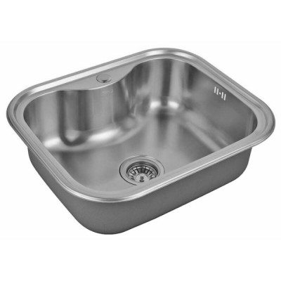 Кухонная мойка Zorg INOX серия R ZR 5848, 58 см, нержавеющая сталь