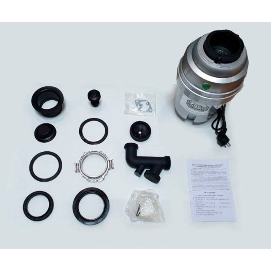 Измельчитель пищевых отходов Zorg ZR-75 D GRAFIT, цвет графит