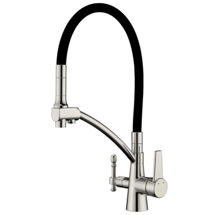 Смеситель Zorg Clean Water ZR 338-6 YF SATIN для кухни под фильтр, сатин
