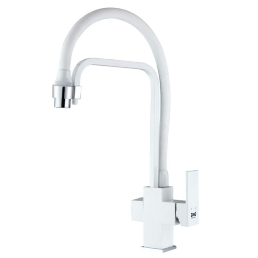 Смеситель Zorg Clean Water ZR 341-8 YF WHITE для кухни под фильтр, белый